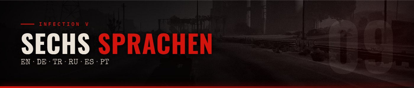 Sechs Sprachen
